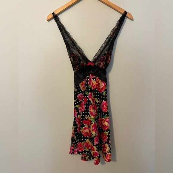 COPY Victoria Secret Floral Lace Babydoll Small NWT - Picture 2 of 8
